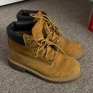 Timberland Classic Wheat Boots with Black Collar